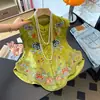 Garantía de Calidad Seda Real Reductora de Edad Nuevo Estilo Chino para Madres Bordado Jacquard Pesado Botones de Rana Estilo Étnico Chal con Temperamento