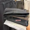 Nuevos Pantalones de Lana Gruesa de Pierna Ancha Adelgazantes de Cintura Alta para Mujer, Pantalones Casuales Sueltos con Caída, Pantalones Elegantes para Traje