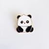 Bonito Panda Peito Estilo Chinês Tesouro Nacional Emblema de Metal Estudante Casal Botão Esportes Reunião Viagem Distintivo Comemorativo