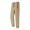 Edição Especial TransfronteiriçaCalça Jogger Masculina de Tecido de Nylon de Alta Elasticidade Ice Silk, Calça Esportiva Reta Solta de Secagem Rápida