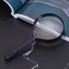 Lupa acrílica de 60 mm con lente convexa, venta directa del fabricante, lupa de plástico de mano, juguete educativo para niños