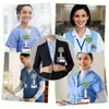 Fábrica Profesional Modelo Nuevo St. Porta Credencial de Identificación Trébol de la Suerte del Día de San Patricio Trébol de Cuatro Hojas Clip Retráctil para Credencial Fuente de Suministro