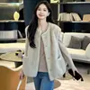 Chaleco corto de imitación de pelo suave y sencillo con cuello redondo para mujer, nuevo estilo otoño e invierno, top de chaleco para superponer, moderno