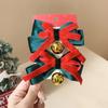 Pinza para el pelo de estrella roja de Año Nuevo y Navidad, pinza lateral de bola de pelo para flequillo, accesorios para el pelo para vestirse