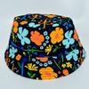 Sombrero de Pescador Infantil Coreano y Japonés con Estampado Floral de Primavera y Verano Protección Solar Moda al Aire Libre Versátil Para Adelgazar la Cara
