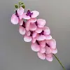 Phalaenopsis Artificial Accesorios Únicos para Fotografía Flores Artificiales Flores de Boda Transfronterizo Se Puede Enviar Flores Artificiales Flores de Suelo para Bodas