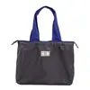 Bolsa de compras plegable impermeable, bolsa miscelánea de gran capacidad, bolsa de almacenamiento cruzada ligera, bolsa de equipaje para snacks al aire libre unisex
