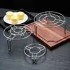 Estante de Acero Inoxidable para Cocinar al Vapor Tapete para Olla Soporte de Trípode Universal Cesta para Cocinar al Vapor Vaporera de Huevos Soporte para Vaporera Doméstica Soporte Alto