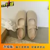 Nuevos Zapatos de Moda Primavera y Verano 2025 para Mujer, Zapatos Individuales de Suela Suave y Boca Baja, Estilo Hada Suave Retro, Zapatos Mary Jane Casuales y Versátiles para Mujer