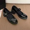 Zapatos Mary Jane estilo francés, zapatos planos de tacón grueso para mujer, nueva colección primavera/otoño 2026, zapatos de tacón alto con punta poco profunda, estilo princesa, suela gruesa, perfectos con vestidos