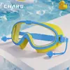 Gafas de Natación para Niños Niños, Impermeables, Antivaho, Alta Definición, Marco Grande, Gafas de Natación Profesionales para Niños de 3 Años, Gorros de Natación al por Mayor, Protección Ocular para Baño