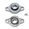 Rodamiento de bolas exterior esférico de aleación de zinc con soporte, forma de diamante/vertical, KFL/KP08 000 001 002 003 004 005