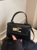 Bolso de Mano Nuevo Estilo Transfronterizo para Mujer, Bolso de Hombro Cruzado Retro de Cuero Suave para Viaje, Bolso Kelly de Lujo de Gama Alta al por Mayor