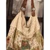 Bolso de Tela Patchwork Floral Vintage Estilo Nuevo 2026 Inspirado en el Bosque con Adorno de Encaje Retro, Versátil para el Viaje Diario, Se Puede Llevar como Bolso de Hombro o Bolso de Mano