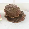 Cesta Personalizada para Snacks de Mimbre Sintético, Bandeja para Papas Fritas, Pan, Pastel, Cacahuates, Semillas de Melón, Plato para Snacks, Cesta para Postres, Frutero, Cesta para Verduras