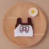 Ropa para muñeca de 10 cm, camiseta de manga corta, chaleco para muñeca, colección de atuendos para muñeca Labubu de 17 cm