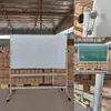 Soporte Fijo para Pizarra Plegable Sala de Conferencias Magnético Móvil Soporte para Pizarra Blanca Uso en Casa Giratorio Múltiples Especificaciones Más