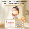 Massageador de Olhos com Compressa Quente, Dispositivo Inteligente de Proteção para os Olhos com Vibração e Pressão de Ar, Máscara de Olhos com Massagem e Música Bluetooth, Atacado de Fábrica Transfronteiriço