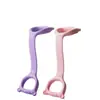 Banda de Resistencia con Orejas de Gato Material TPE para Fortalecimiento de Hombros y Espalda Banda Elástica Auxiliar para Yoga para Fitness en Casa Herramienta de Estiramiento para Mujeres