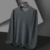 Moletom Moda Masculina Casual Versátil Solto Gola Redonda Manga Longa Camiseta Camada Base Top Masculino Primavera/Outono 2026