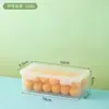 Lonchera de Frutas para Estudiantes de Primaria para Llevar a la Escuela, Caja de Almacenamiento Portátil para Niños, Caja Conservadora de Frescura, Transparente