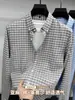 [30.5% Lino] Camisa Casual a Cuadros para Hombre de Manga Larga 2026 Nueva Primavera y Otoño Transpirable Amigable con la Piel Camisa para Hombre