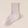 Calcetines de Algodón Puro para Mujer, Calcetines de Ángulo Recto para Otoño e Invierno, Calcetines de Media Pantorrilla sin Costuras Absorbentes de Sudor, Calcetines de Algodón Anti-Pilling, Calcetines Zhuji al por Mayor