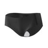 Popular Estilo Francés Sin Costuras Gama Alta Simple Color Sólido Pegado Seda de Hielo Ropa Interior para Niñas Cintura Media Verano Estilo Delgado de Seda de Hielo