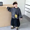 Conjunto de Ropa de Otoño para Niños 2026 Nuevo Elegante y de Moda Ropa para Niños Pequeños Conjunto Suelto de Dos Piezas para Primavera y Otoño