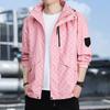 Ge Hua Primavera e Outono À Prova de Vento Impermeável Roupa de Juncos Jaqueta Casual Masculina Casaco Corta-vento para Exterior Jaqueta de Montanhismo Manga Longa