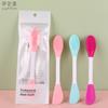 Cepillo de máscara de doble cabeza removedor de maquillaje limpieza cepillo para mascarilla de puntos negros aplicador de máscara de barra herramienta de belleza portátil para mascarilla facial
