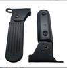 Carro elétrico dianteiro nylon 5/7cm universal apoio de pé carro com bateria removível pedal dianteiro apoio de pé dobrável rápido