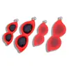 Óculos Criativos de Moda Simulados Pingente de Resina Acessórios de Joias Artesanais DIY Colar Bolsa Chaveiro Pingente Decorativo