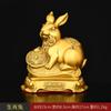 Cobre puro doze ornamentos do zodíaco conjunto completo de tamanho pequeno cobre rato cobre vaca tigre coelho dragão cobra cavalo ovelha macaco galinha cão zodíaco