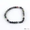 Moda europea y americana simple pulsera de ágata de cristal lujo ligero alto sentido pulsera tejida a mano con cuentas joyería mujeres al por mayor