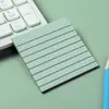 Linha Horizontal Bloco Adesivo Transparente Ins Fofo Adesivo Forte Aprendizagem Escritório Nota Memo N Vezes Post Atacado