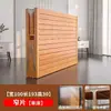 Cama plegable de bambú, individual o doble, para uso doméstico, cama para siesta, casa de alquiler para adultos, cama simple de tablero de fibra de madera, cama de bambú