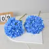 Flores Artificiais, Hortênsias Frescas, Decoração Suave para Casa Sala de Estar Hotel Projeto Decoração de Casamento Adereços, Flores Artificiais de Hortênsia