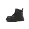 Botas Martin para Niños Estilo Británico Feidiao Niñas 2026 Otoño Invierno Nuevas Delgadas de Suela Gruesa Versión Coreana Botas para Niños