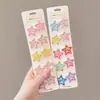 Pinzas para el Cabello de Estrella Lindos Clips Pequeños de Colores Accesorios para el Cabello Pinzas Laterales para Mujer Estilo Coreano Pasadores de Estrella de Cinco Puntas Pinzas para el Flequillo Venta al por Mayor