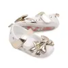 Zapatos para niños pequeños Primavera y Otoño Nuevos cómodos lindos lazo estilo princesa niña bebé zapatos de bebé BBW3095