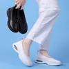 Stock Listo Zapatos de Enfermera para Mujer, Amortiguación de Aire, Suela Blanda, Transpirables, Cómodos para los Pies, Zapatos de Trabajo para Hospital, Venta al por Mayor de Comercio Exterior Transfronterizo, Dropshipping