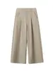Pantalones de traje de color liso drapeados retro simples de moda para hombres y mujeres Streetwear holgados versátiles de pierna ancha casual largos pantalones de moda nuevo estilo