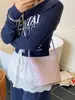 Bolso Bandolera Tejido de Patrón Moda y Sencillo para Mujer 2026 Nuevo Estilo Bolso Bandolera de Verano Fresco y Elegante Bolso Cubo