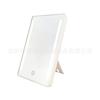 Espejo de maquillaje LED para niñas luz blanca luz amarilla luz mixta espejo de tocador tres luces ajuste táctil Espejo de belleza con marco de soporte