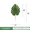 Fornecimento direto da fábrica planta de simulação decoração de casa flores artificiais e folhas folhas de simulação adereços para fotografia casamento folhas tipo casco de tartaruga