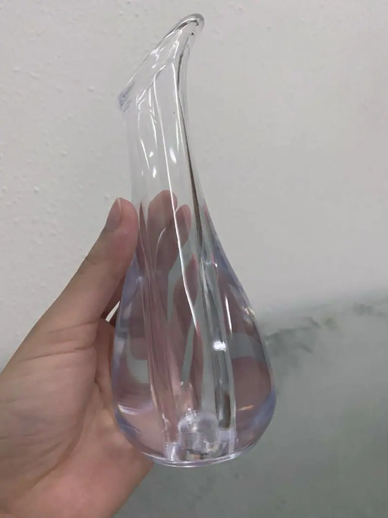 acrylic vase
