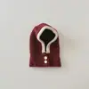 Conjunto de Gorro y Bufanda Coreano Qiunan para Niños, Nuevo Modelo Invierno 2026, Gorro con Orejeras Estilo Ins para Bebé, Gorro de Punto para Bebé