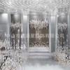 Nuevo 5 cabezas guía de camino de boda salón de bodas diseño de lugar productos ventana vestido de festival accesorios guía de camino