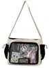 Nueva Bolsa Ita Transparente de Alta Apariencia, Fresca y Dulce, Estilo Japonés, para Chicas de Secundaria y Preparatoria, Bolso Cruzado Ligero para Compras